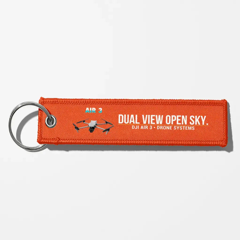 DJI Air 3 Drone Aviator Key Chains - Orange