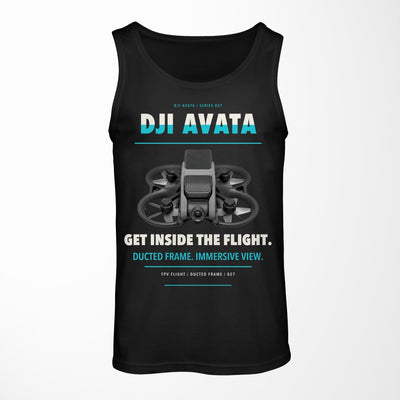 DJI Avata design on black tank top
