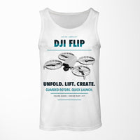 Thumbnail for DJI Flip design on white tank top