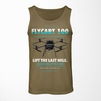 Thumbnail for DJI FlyCart 100 design on green army tank top