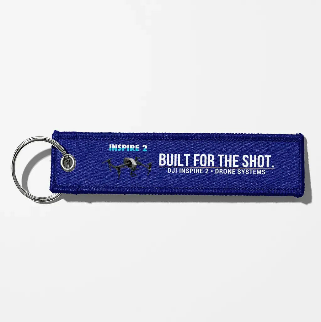 DJI Inspire 2 Drone Aviator Key Chains - Blue