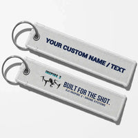 Thumbnail for DJI Inspire 2 Drone Aviator Key Chains - White - Personalized