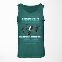 Thumbnail for DJI Inspire 3 design on green tank top