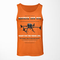 Thumbnail for DJI Matrice 300 RTK design on orange tank top