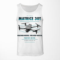 Thumbnail for DJI Matrice 30T design on white tank top