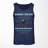 Thumbnail for DJI Matrice 350 RTK design on dark blue tank top
