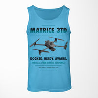 Thumbnail for DJI Matrice 3TD design on sky blue tank top