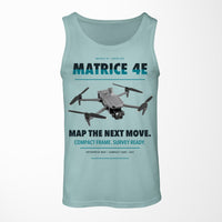 Thumbnail for DJI Matrice 4E design on light green tank top