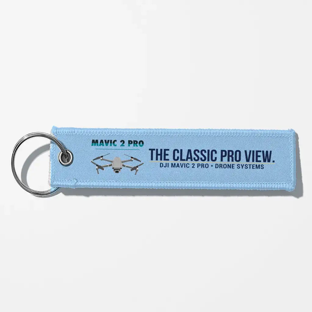 DJI Mavic 2 Pro Drone Aviator Key Chains - Light Blue