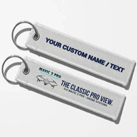 Thumbnail for DJI Mavic 2 Pro Drone Aviator Key Chains - White - Personalized