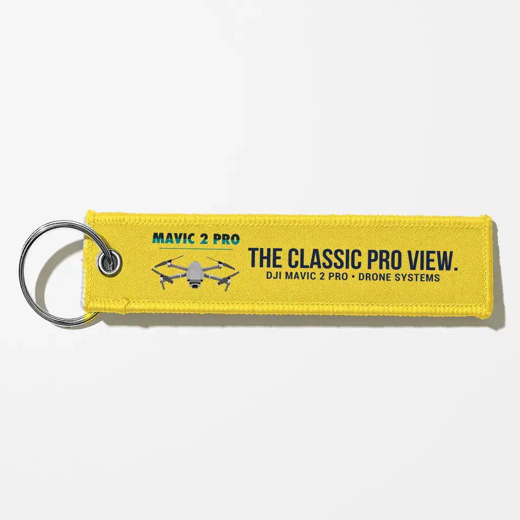 DJI Mavic 2 Pro Drone Aviator Key Chains - Yellow