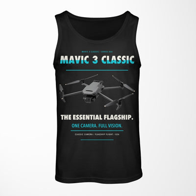 DJI Mavic 3 Classic design on black tank top