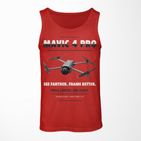 Thumbnail for DJI Mavic 4 Pro design on red tank top