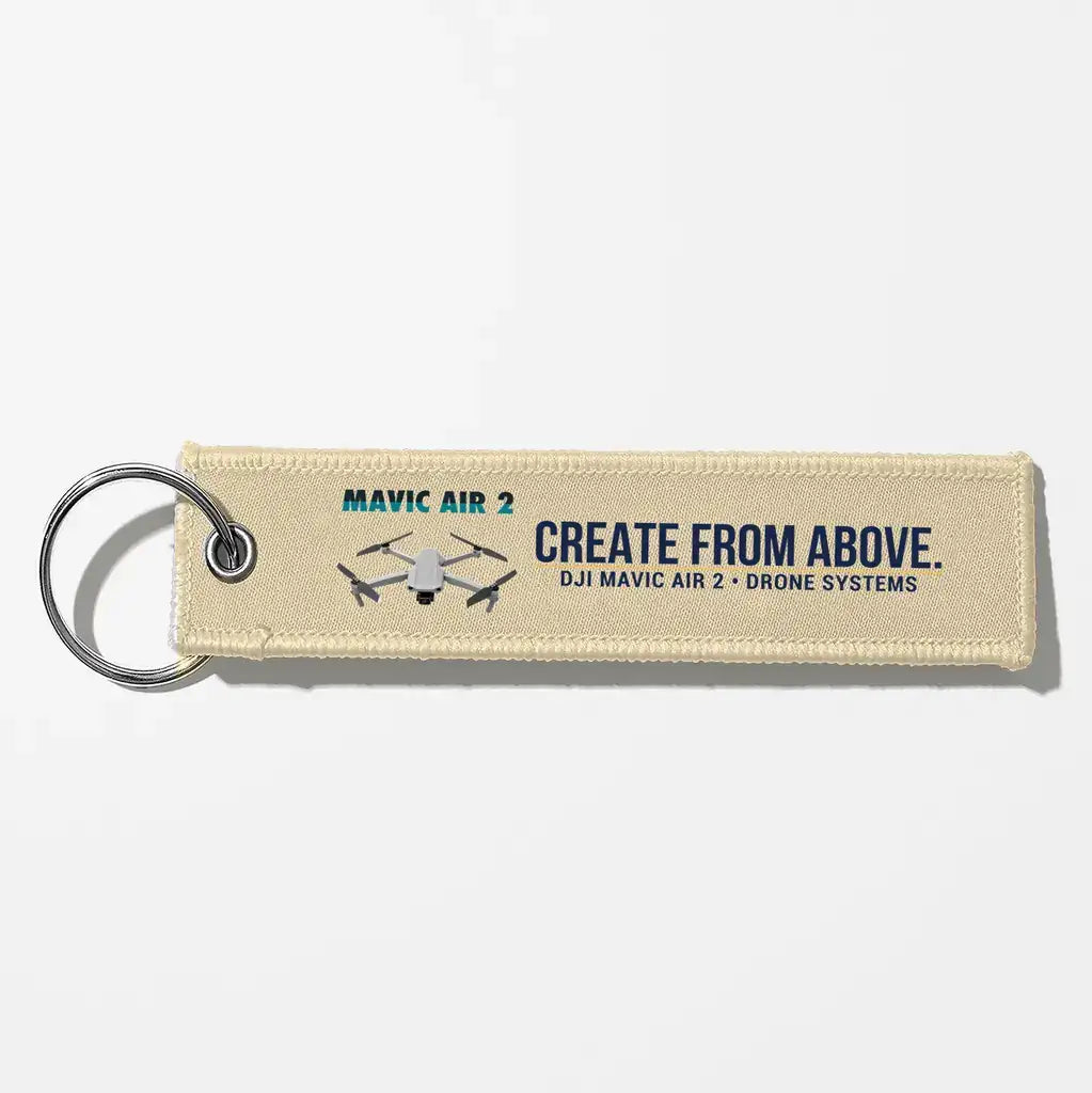 DJI Mavic Air 2 Drone Aviator Key Chains - Beige