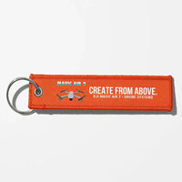 Thumbnail for DJI Mavic Air 2 Drone Aviator Key Chains - Orange