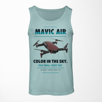 Thumbnail for DJI Mavic Air design on light green tank top