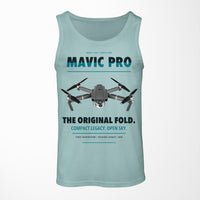 Thumbnail for DJI Mavic Pro design on light green tank top