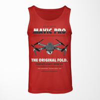 Thumbnail for DJI Mavic Pro design on red tank top