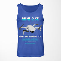 Thumbnail for DJI Mini 2 SE design on blue tank top
