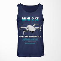 Thumbnail for DJI Mini 2 SE design on dark blue tank top
