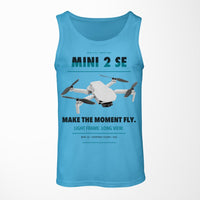 Thumbnail for DJI Mini 2 SE design on sky blue tank top