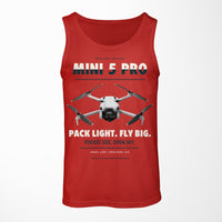 Thumbnail for DJI Mini 5 Pro design on red tank top