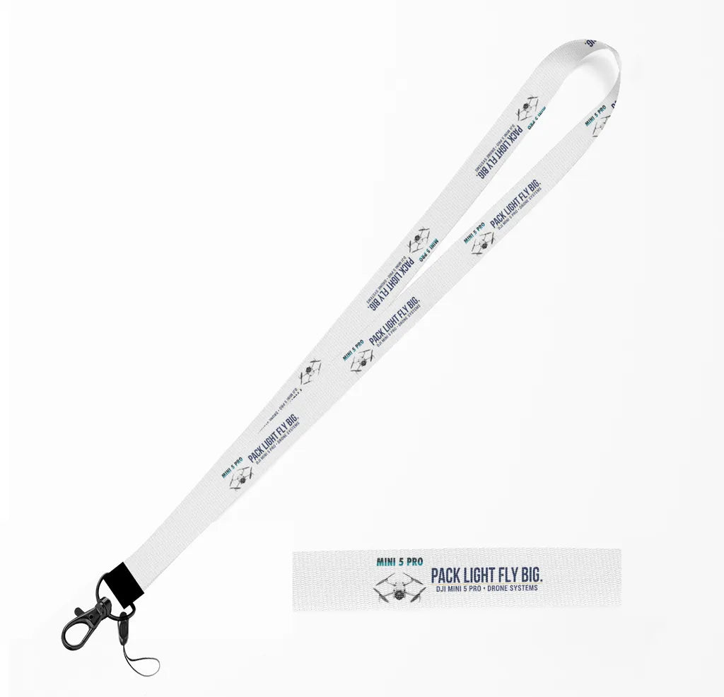 DJI Mini 5 Pro lanyard - white