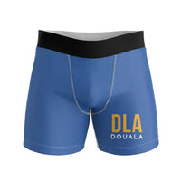 Thumbnail for Douala International Airport (DLA) Men Boxers - Code - Blue