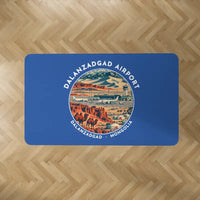Thumbnail for Dalanzadgad Airport (DLZ) Carpets - Carpet Rectangle - Badge - Blue V2