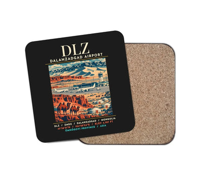 DLZ - Poster - Coaster - Black