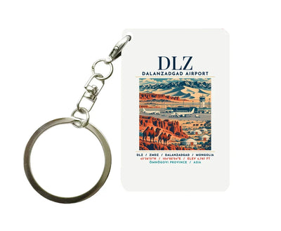 DLZ - Poster - Key Chain - White