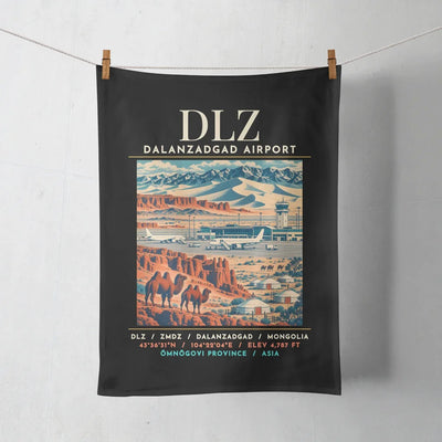 DLZ - Poster - Towel - Black