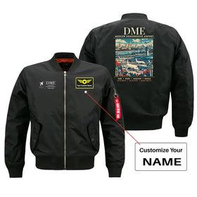 Moscow Domodedovo International Airport (DME) Bomber Jacket