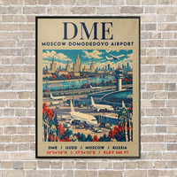 Thumbnail for DME - Poster - Canvas Framed - Beige