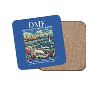 Thumbnail for DME - Poster - Coaster - Blue