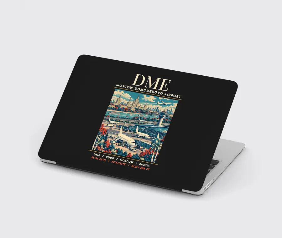 DME - Poster - MacBook Case - Black