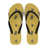 Thumbnail for Don Mueang International Airport Bangkok (DMK) Slippers & Flip Flops - Slippers - Flip Flops - Pattern - Yellow