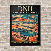 Thumbnail for DNH - Poster - Canvas Framed - Black