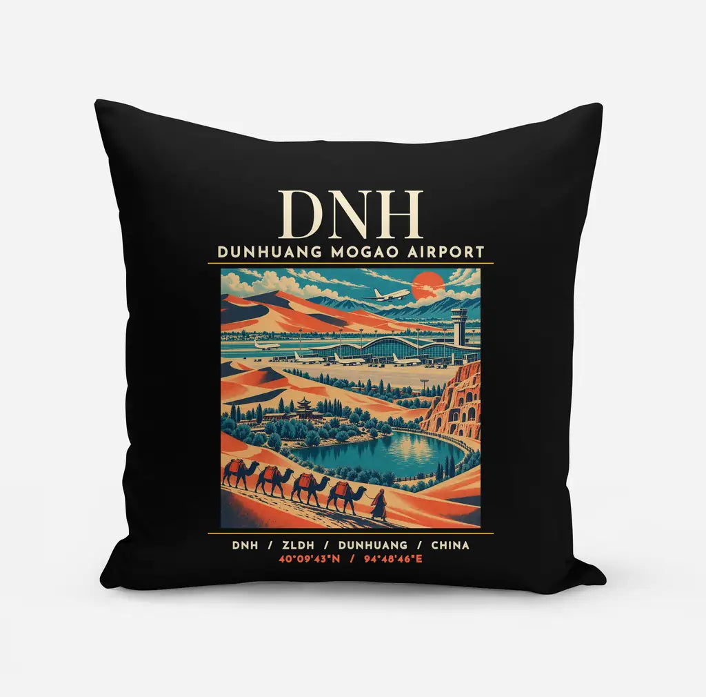 DNH - Poster - Pillow - Black