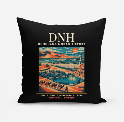 DNH - Poster - Pillow - Black