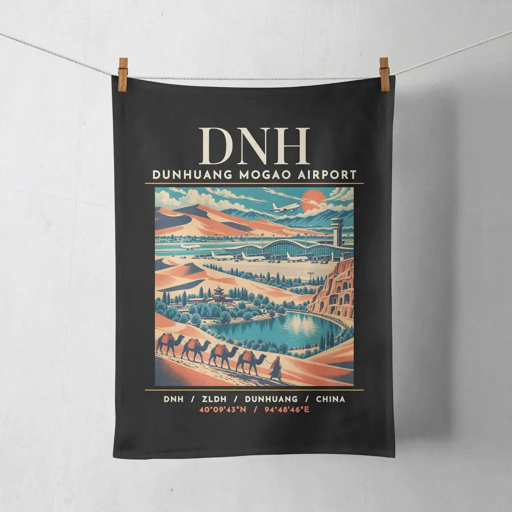 DNH - Poster - Towel - Black
