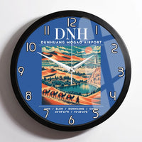 Thumbnail for DNH - Poster - Wall Clock Framed - Blue