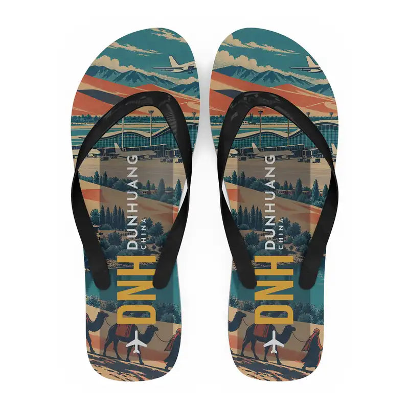 Dunhuang Mogao International Airport (DNH) Slippers & Flip Flops - Slippers - Flip Flops - Scene