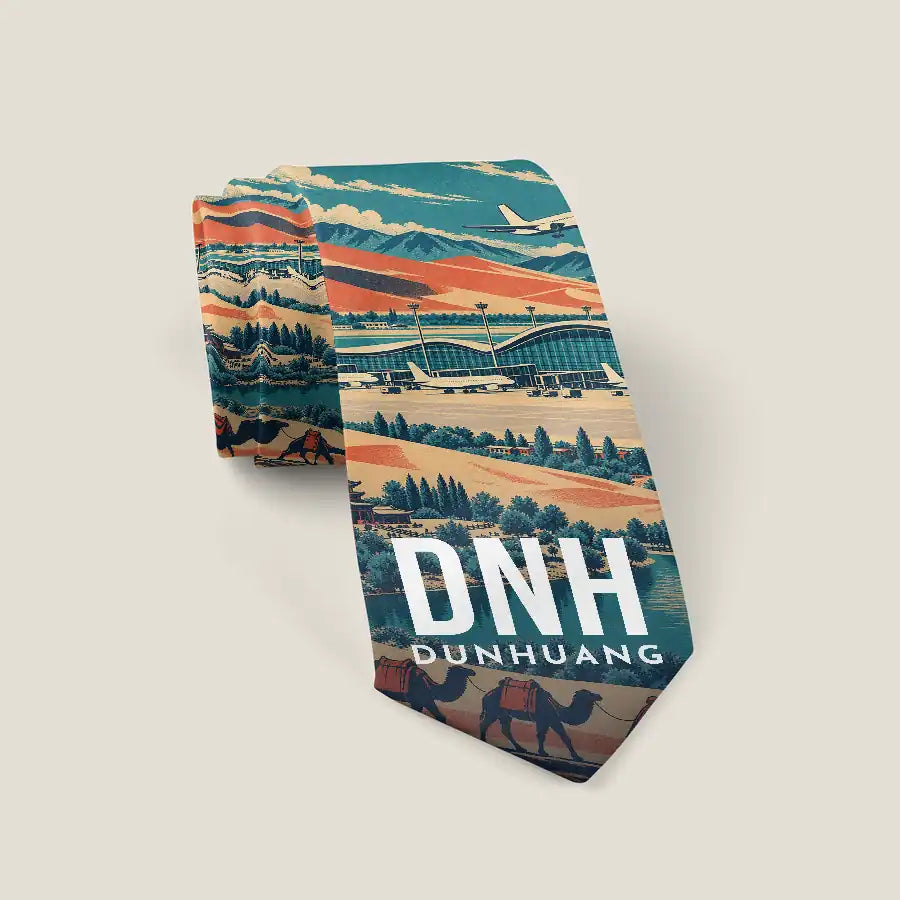 Dunhuang Mogao International Airport (DNH) Ties - Tie - Scene