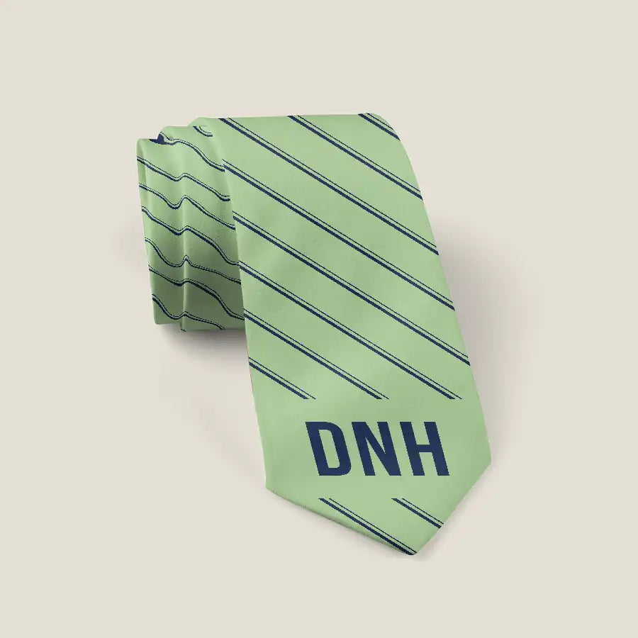 Dunhuang Mogao International Airport (DNH) Ties - Tie - Stripe - Light Green