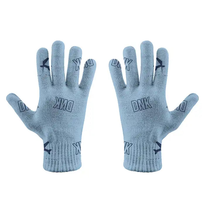 Dnipropetrovsk International Airport (DNK) Gloves - Gloves - Full - Pattern - Light Blue