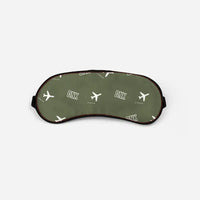 Thumbnail for Dnipropetrovsk International Airport (DNK) Sleep Masks - Sleep Mask - Pattern - Green Army