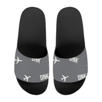 Thumbnail for Dnipropetrovsk International Airport (DNK) Slippers & Flip Flops - Slippers - Sport - Pattern - Gray