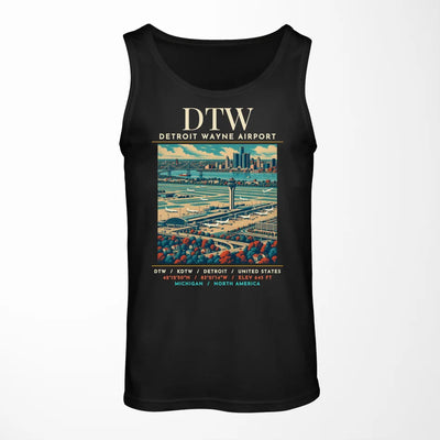 DTW - Poster - Tank Top - Black