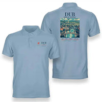 Thumbnail for DUB - Poster - Double-Side Polo - Light Blue